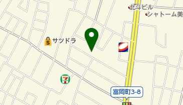 冨士美容院の地図画像