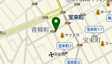 モードボーイ美容室の地図画像