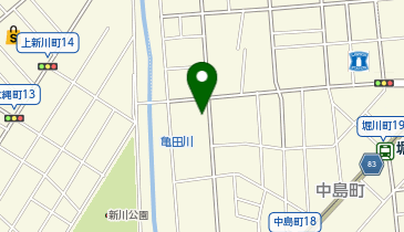 和田理容院の地図画像