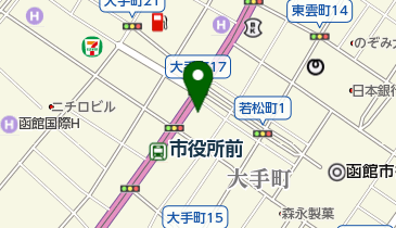 朝日生命保険相互会社道南支社の地図画像