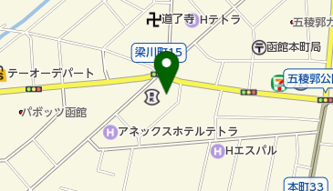 朝日生命保険相互会社道南支社 五稜郭営業所の地図画像