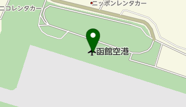 BLUESKY函館空港店店舗の地図画像