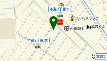 クリーンメガネの地図画像