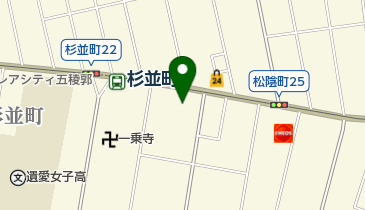 桐の湯の地図画像