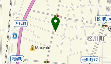 ウエダ理容室の地図画像