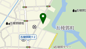 大沢理容院の地図画像