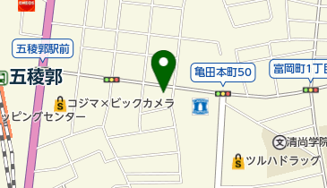 カットハウスムラタの地図画像