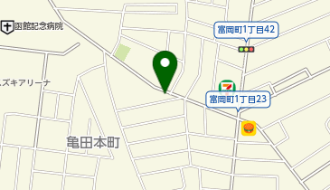 川崎理容院の地図画像