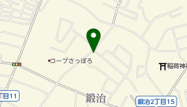 さとう理容院の地図画像