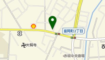 散髪工房あきの地図画像