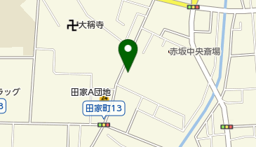 スカイ理容室の地図画像