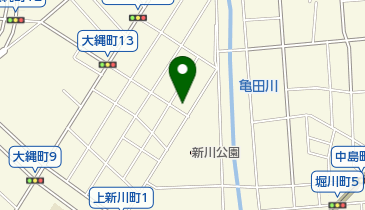 野口理容院の地図画像