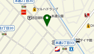 ヘアーサロン和の地図画像