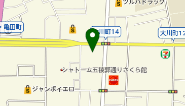 むらもと理容院の地図画像