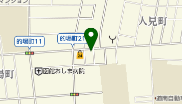 山下理容院の地図画像
