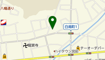カットハウスヨシオの地図画像