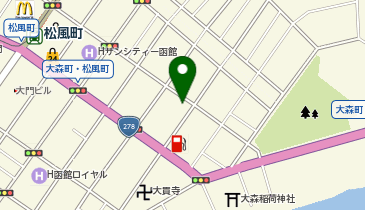 ホテルマイルドの地図画像