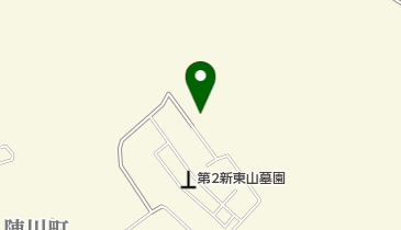 新東山墓園 第2新東山墓園の地図画像