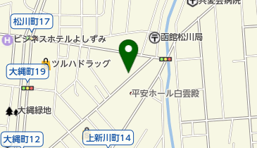 和菓子の平安堂の地図画像