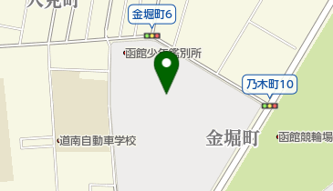 函館少年刑務所の地図画像