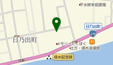 函館市役所 環境部 日乃出いこいの家の地図画像