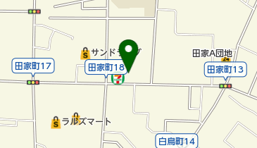 函館市役所 函館市住宅都市施設公社(一般財団法人) 田家A団地集会所・の地図画像