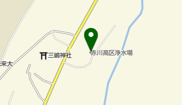 函館市役所 函館市企業局 管路整備室 維持管理担当 赤川高区浄水場の地図画像