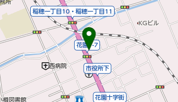 株式会社北一硝子 花園店の地図画像