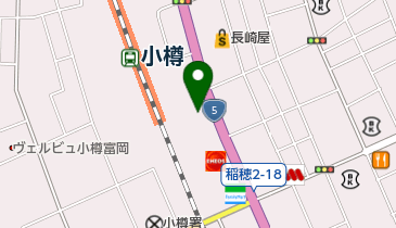 北海道LPガス協会小樽支部の地図画像