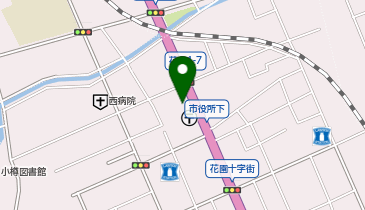 株式会社アカイシ鞄店 本店の地図画像