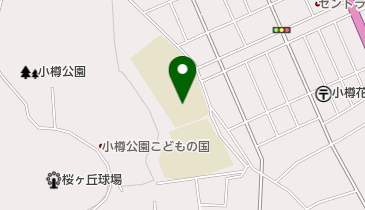 花園小学校放課後児童クラブの地図画像