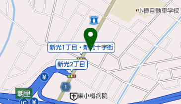 灯油センターの地図画像