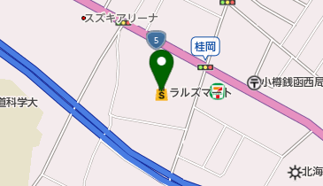 フラワーショップいしざか桂岡店の地図画像