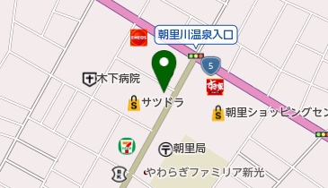 有限会社服部商店の地図画像