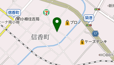 伊藤忠エネクス株式会社小樽灯油供給センターの地図画像