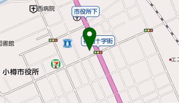 鍼灸・整骨健壮院小樽の地図画像