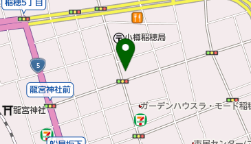 イナホ美容室の地図画像