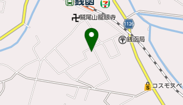 しらぎく美容室の地図画像