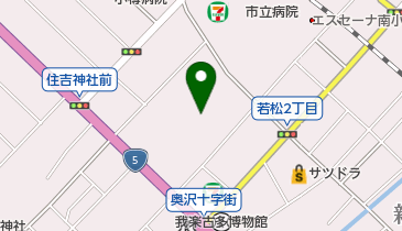 小樽サンフィッシュスポーツクラブの地図画像