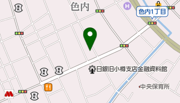 宅建協会小樽支部の地図画像
