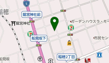 柳川湯の地図画像