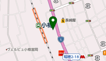 タカマツ理容店の地図画像