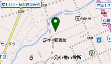 小樽市役所 水道局 執務時間外当直室の地図画像