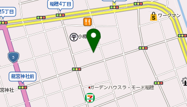 小樽市役所 福祉保険部 身体障害者福祉センターの地図画像