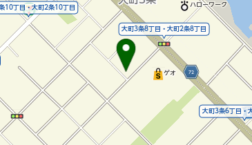 有限会社ワーク旭川 大町店の地図画像