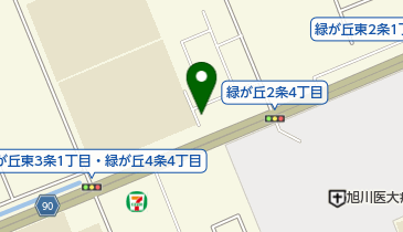東邦薬品株式会社旭川営業所の地図画像