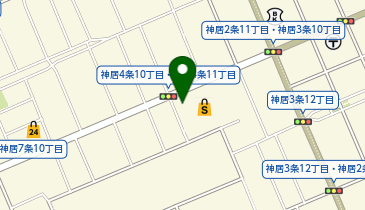 お好み焼きじゅじゅの地図画像