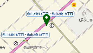 北海道エルピーガス協会上川支部の地図画像