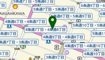 シューズショップトクノの地図画像