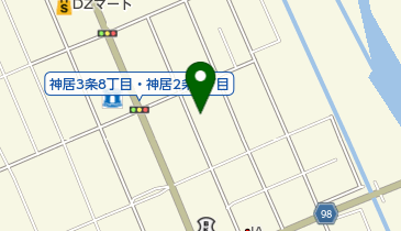 旭川市 神居公民館の地図画像